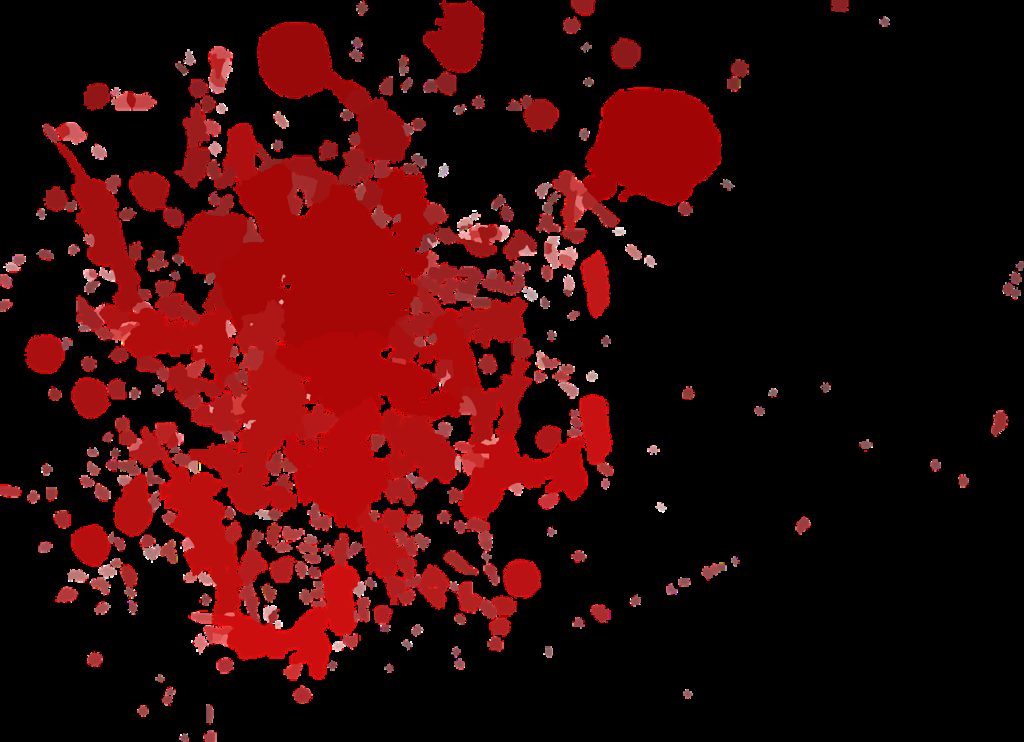 ink, red, splatter